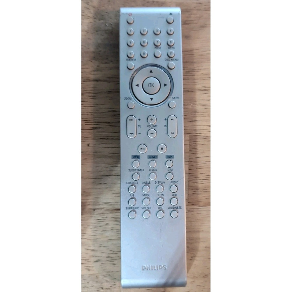 Original PRC-01 For Philips DVD Home Micro Theater‎ Remote Control MCD703